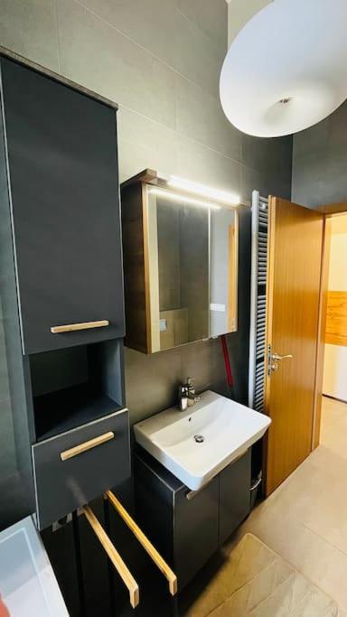 Apartment Holesovice, Garden, Garage ปราก ภายนอก รูปภาพ